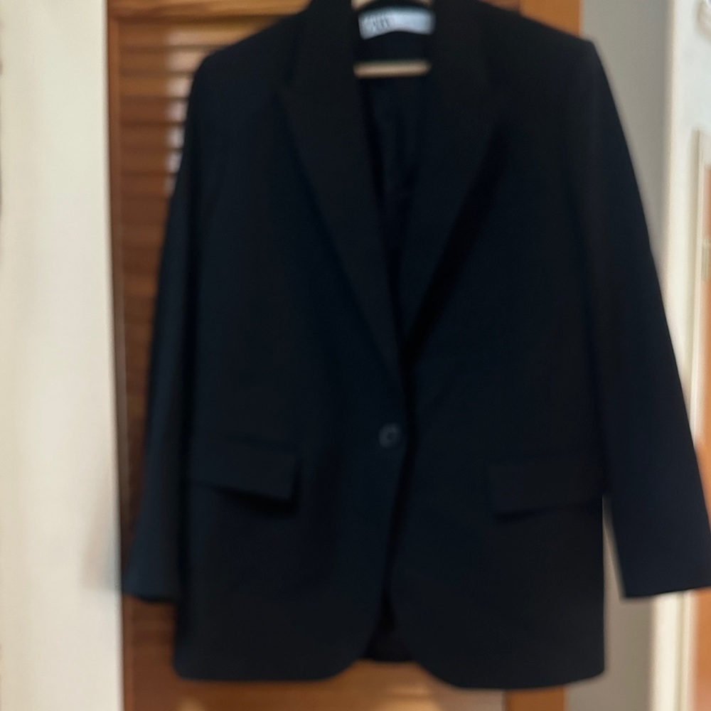 Zara Elegant Black Blazer